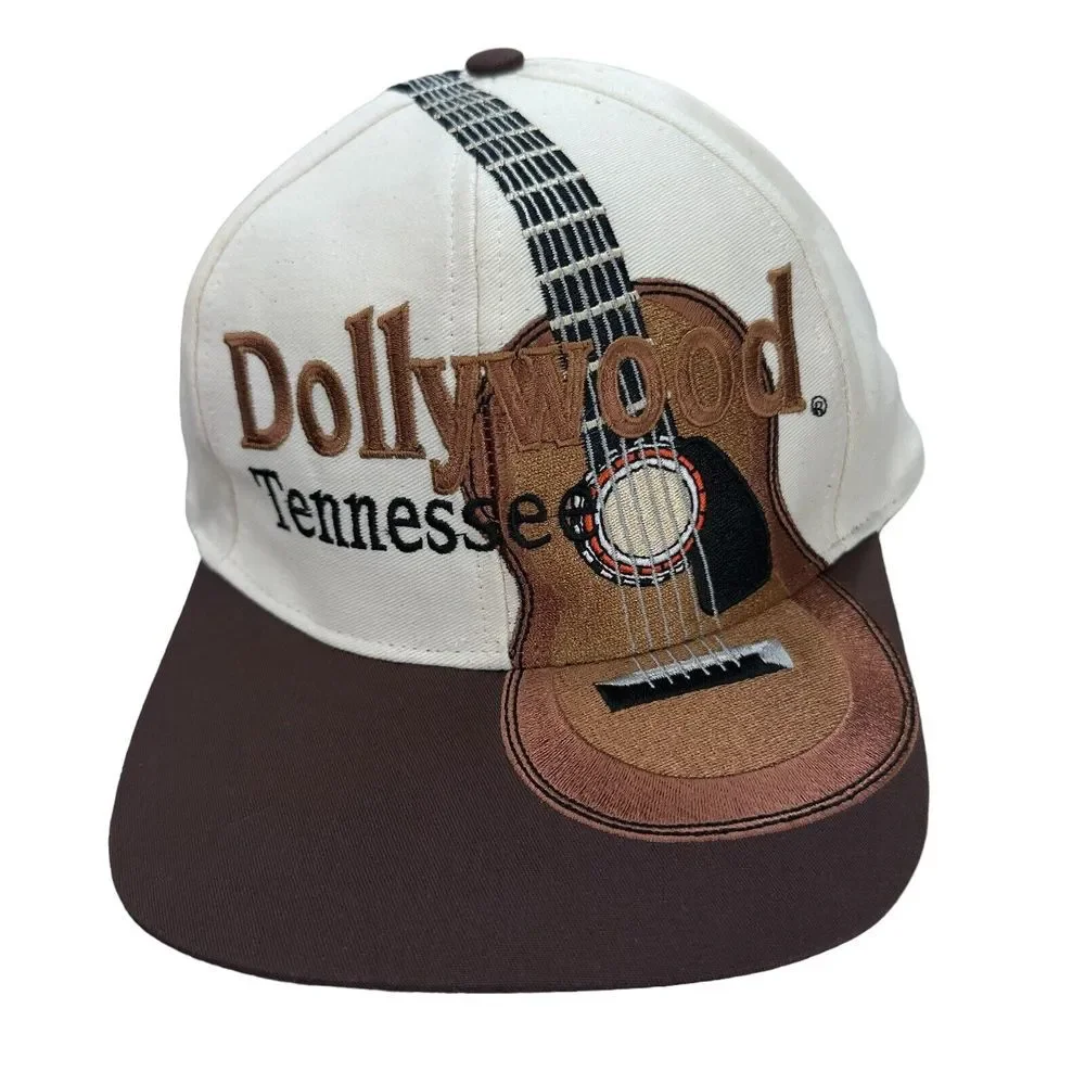 Vintage Dollywood Hat‎ Cap Snap Back Dolly Parton Tennessee Big Logo Y2K 2000s
